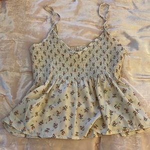 Floral crop top